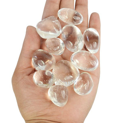 Clear Quartz Super High Grade Brazilian Tumble Stone