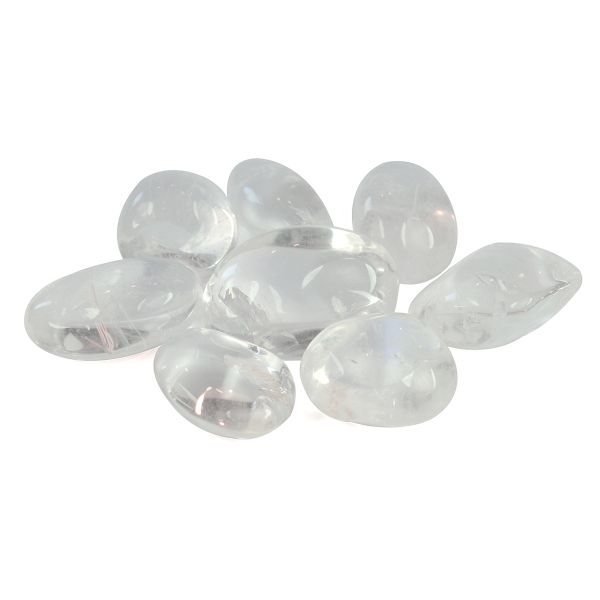 Clear Quartz Super High Grade Brazilian Tumble Stone
