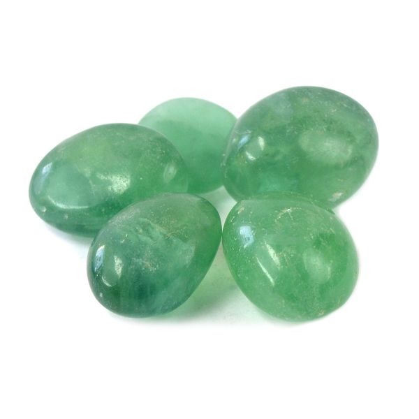 Green Fluorite Superior Tumble Stone