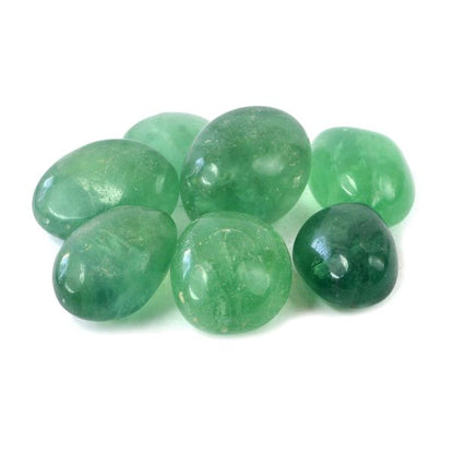 Green Fluorite Superior Tumble Stone