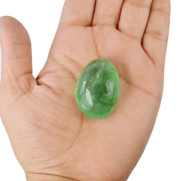 Green Fluorite Superior Tumble Stone