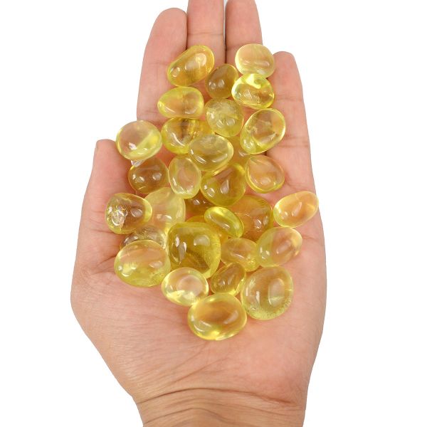 Lemon Quartz Superior Tumble Stone