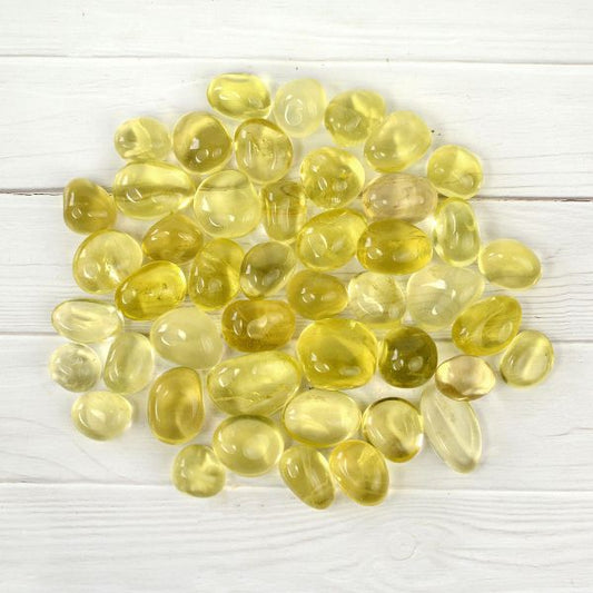 Lemon Quartz Superior Tumble Stone
