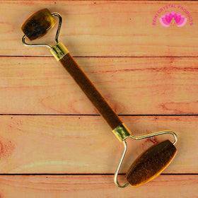 tiger eye facial massage roller
