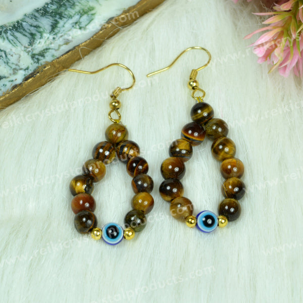 Natural Crystal Stone Bead Earring for Girls & Women