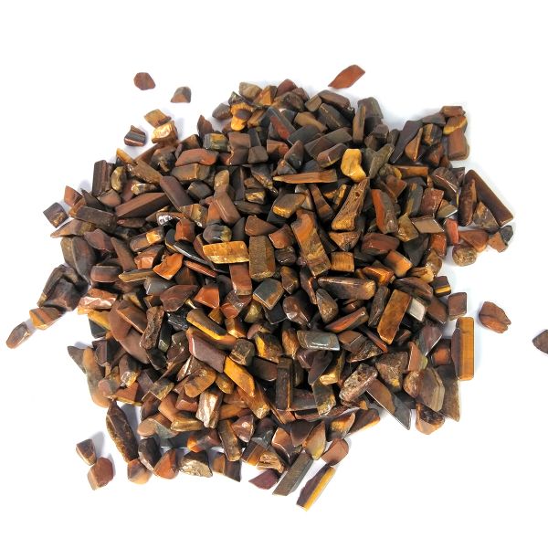 Natural Tiger Eye Crystal Stone Chips