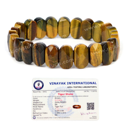 Certified Natural Crystal Stones Exotic Bracelet