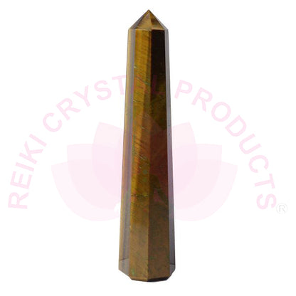 Tiger Eye Crystal Pencil / Obelisks