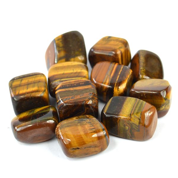 Tiger Eye Tumble Stone