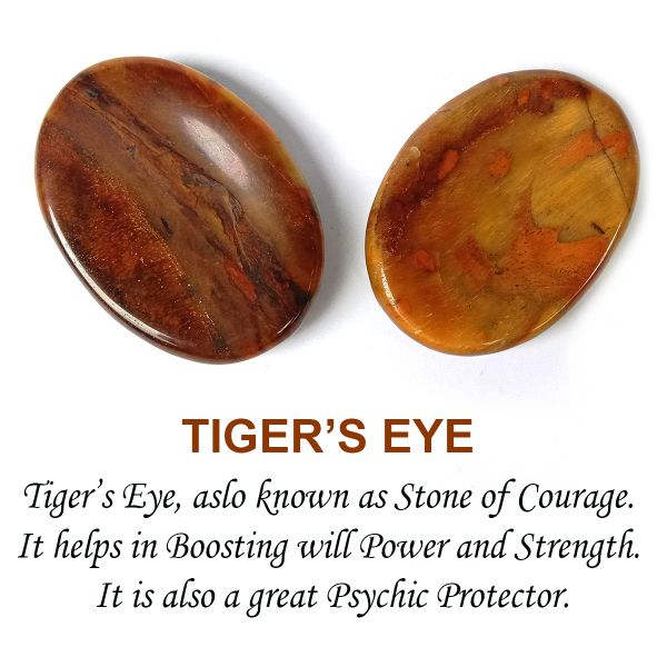 Natural Worry Palm Stone Oval Shape Cabochons Pack of 2 pc