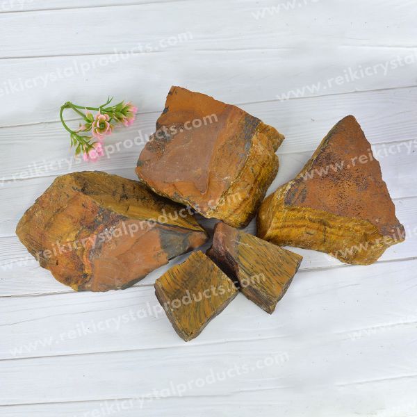 Tiger Eye Raw Rough Stones