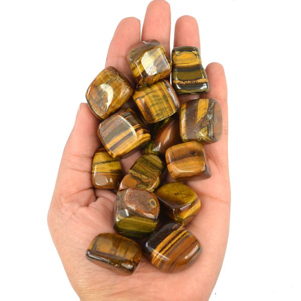 Tiger Eye Tumble Stone
