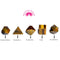 Tiger Eye Geometry Set
