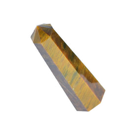 Natural Tiger Eye Crystal Pencil Obelisk 50-55 mm Reiki Charged