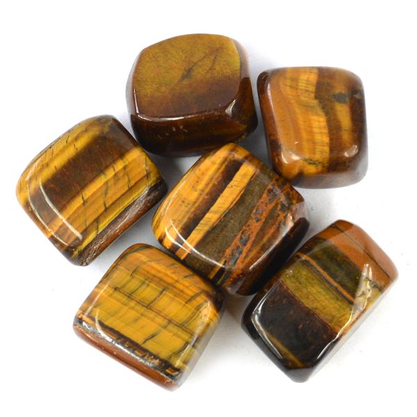Tiger Eye Tumble Stone