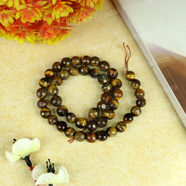 Golden brown Tiger Eye beads for jewelry design