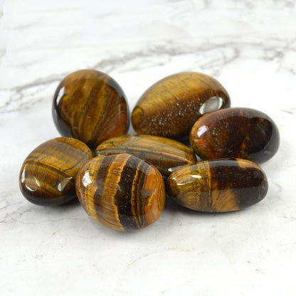 Tiger Eye Superior Tumble Stone