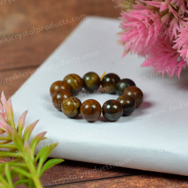 AAA Natural Crystal Stone Beads Ring 6mm