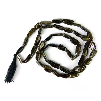 Natural Crystal Stone Tumble Beads Mala for Unisex