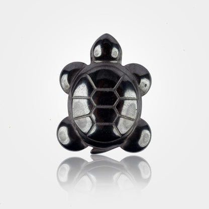 Crystal Stone Hematite Pendant - Locket with Metal Chain