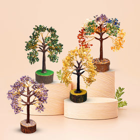 Natural Crystal Stone Tree 500 Beads