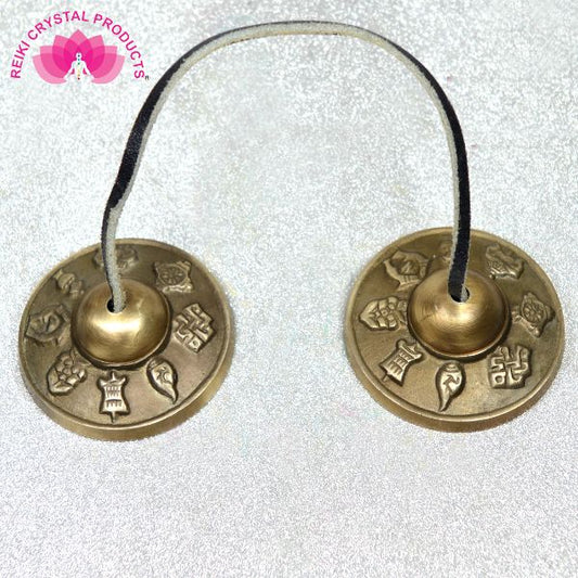Auspicious Symbols Tingsha Bell