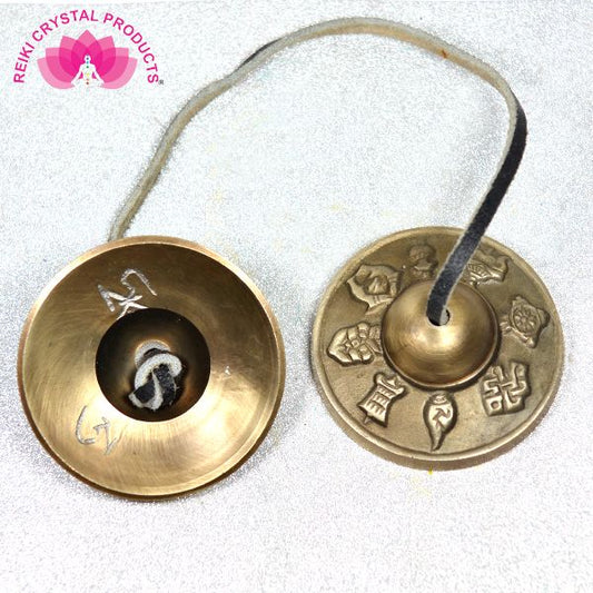 Auspicious Symbols Tingsha Bell