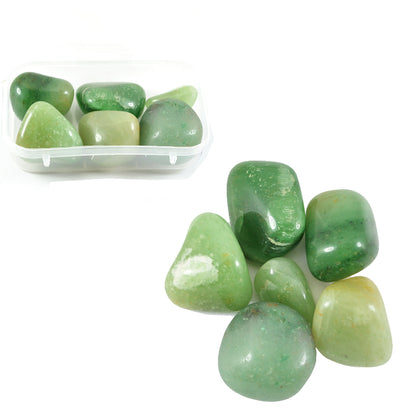 Green Aventurine Tumble Stone Kit -200 Grams