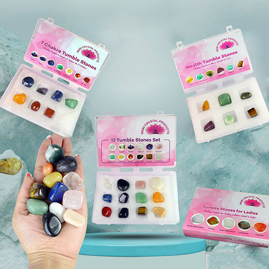 All Purpose Energized Customized Natural Tumble Stone Kits