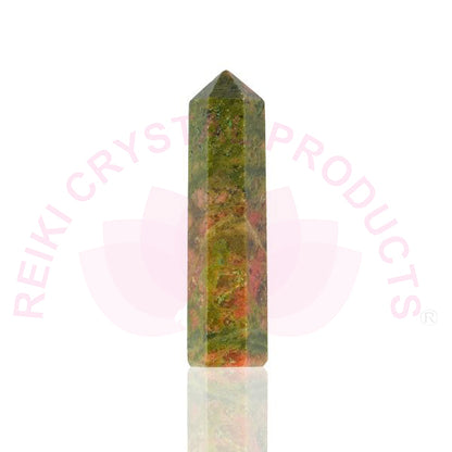 Unakite Crystal Pencil / Obelisks