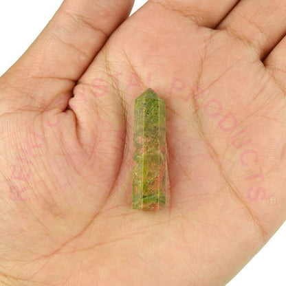 Unakite Crystal Pencil / Obelisks