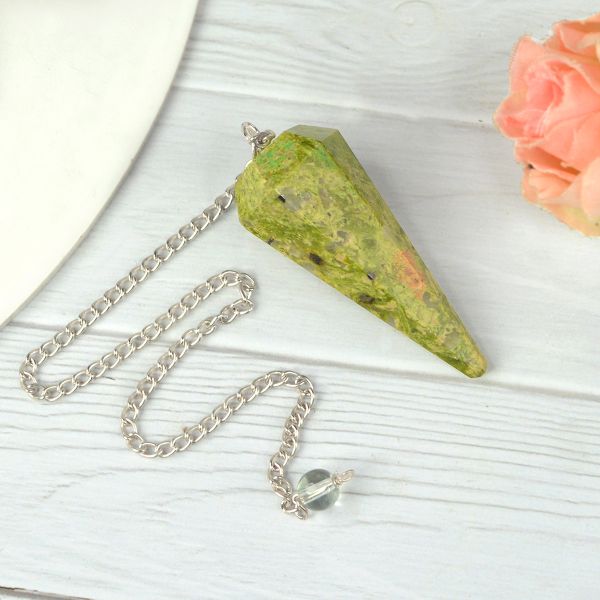 Natural Six Faceted Dowser - Pendulum