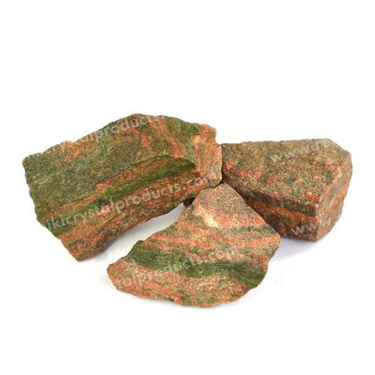 Unakite Raw Rough Stones