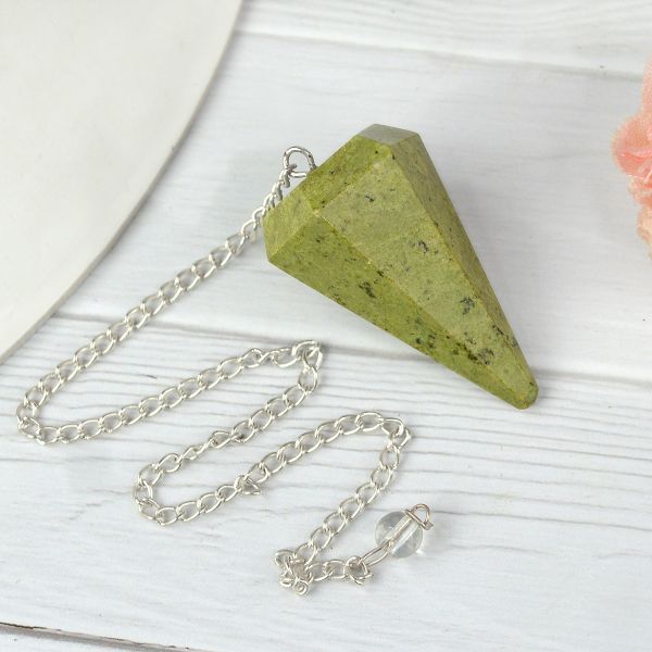 Natural Six Faceted Dowser - Pendulum