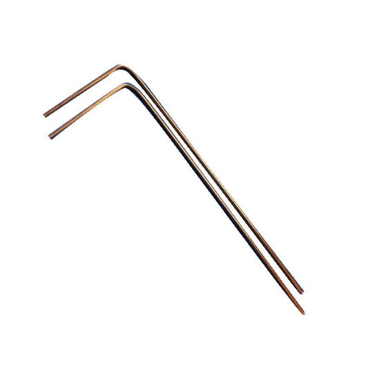 Copper Dowsing L Rod - Divining Rods Pair