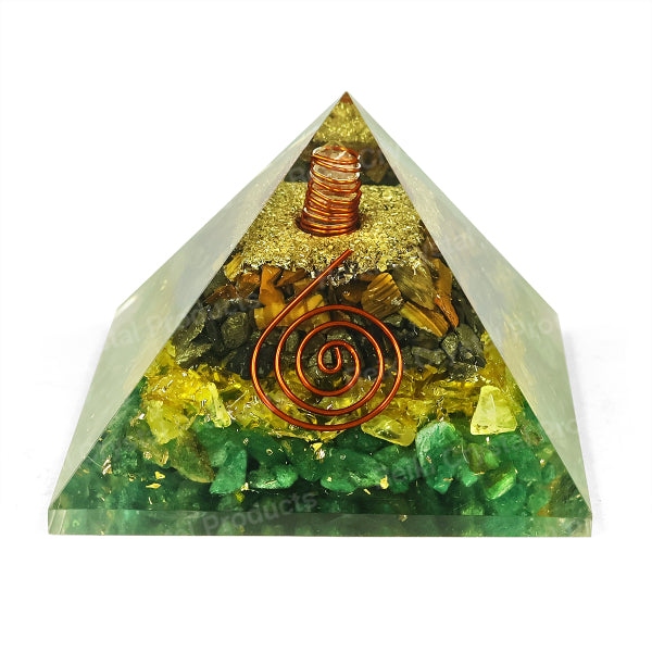 Natural Orgone / Orgonite Pyramid 70 mm