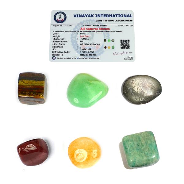 All Purpose Energized Customized Natural Tumble Stone Kits