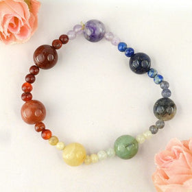Natural 7 Chakra Bracelet