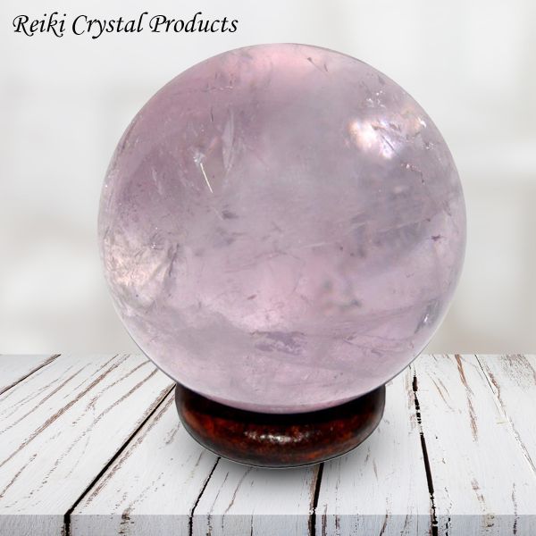 Ametrine Ball / Sphere for Reiki Healing / Grid and Vastu Correction