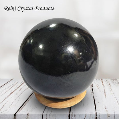 Black Agate Ball / Sphere 50 mm