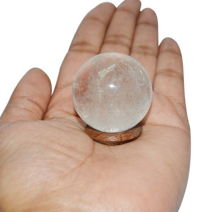 Clear Quartz Ball / Sphere 30 mm