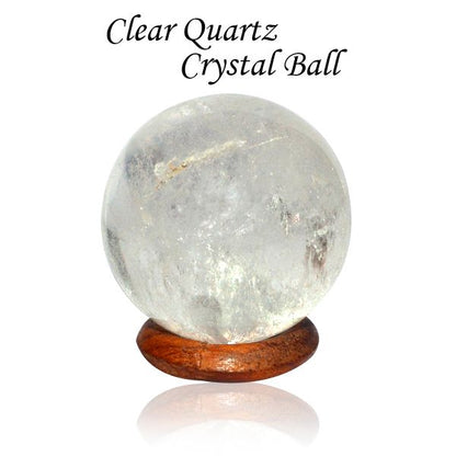 Clear Quartz Ball / Sphere 30 mm