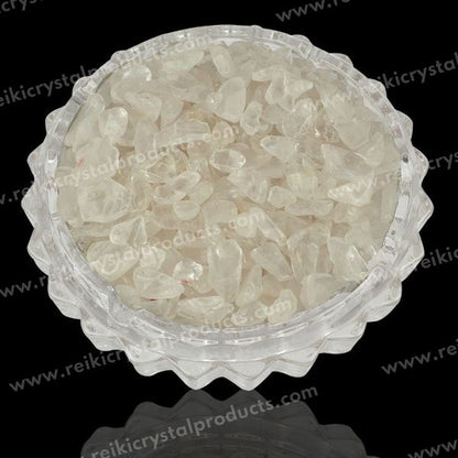Natural Clear Quartz Crystal / Stone Chips