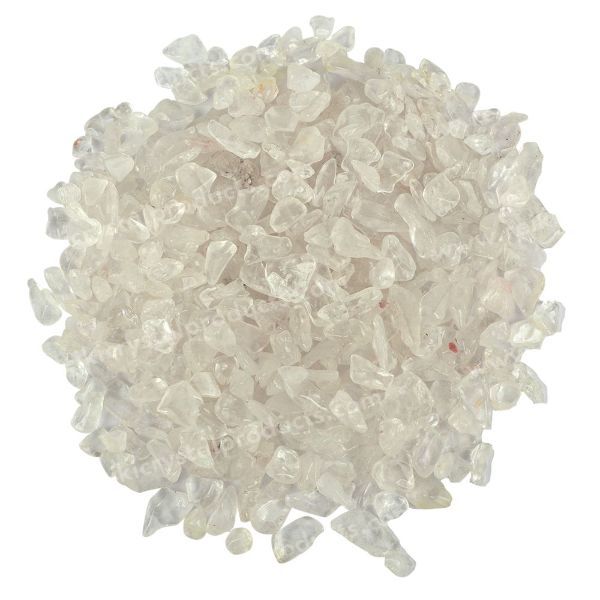 Natural Clear Quartz Crystal / Stone Chips