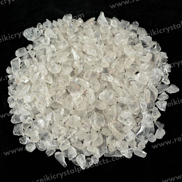 Natural Clear Quartz Crystal / Stone Chips