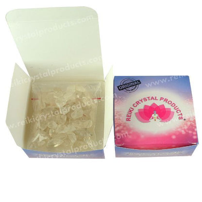 Natural Clear Quartz Crystal / Stone Chips