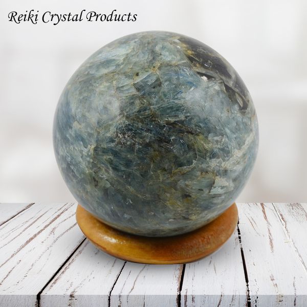 Natural Kyanite Crystal Ball 60 mm