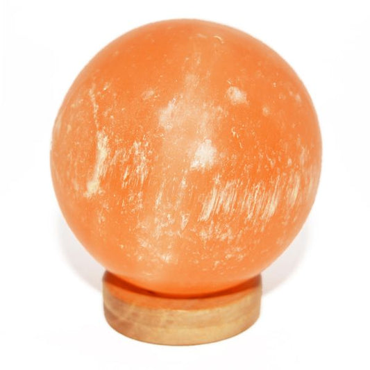 Orange Selenite Ball / Sphere Size 40 mm
