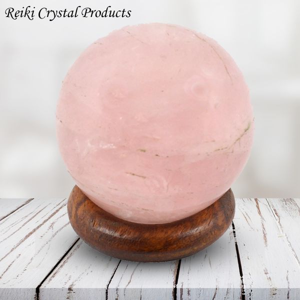Rose Quartz Ball / Sphere 40 mm