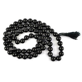 Natural Crystal Stone 10 mm Round Beads Mala for Unisex